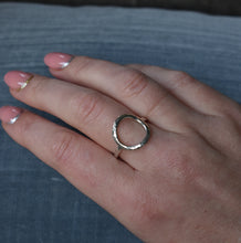 Load image into Gallery viewer, &quot;All of me&quot; Chunky Sterling Silver Circle ring