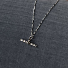 Load image into Gallery viewer, Albert T Bar Necklace
