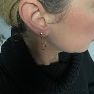 Hammered Fishtail Earrings